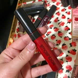 RED liquid lip!